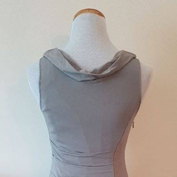 NWOT BCBG Max Azria Dove Grey Dress - Size 6 - Picture 9 of 16
